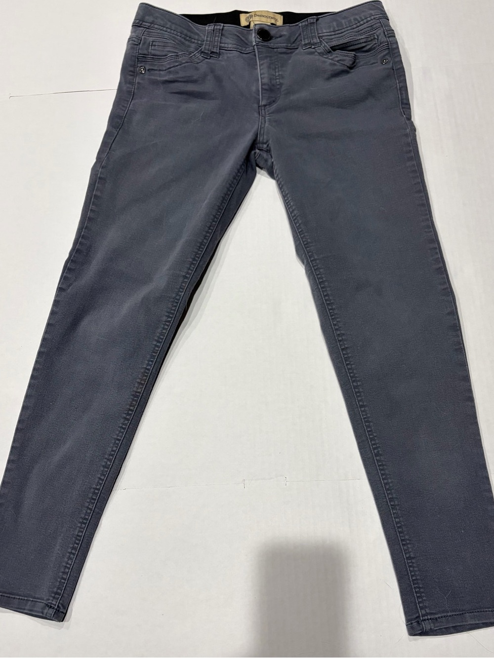 Democracy Ab Solution Skinny Jeans Women’s Size 6 Gray Stretch